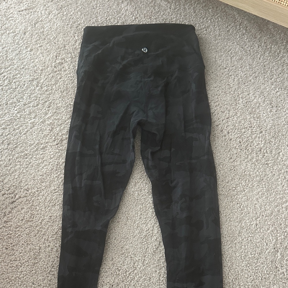 Lululemon black camo leggings